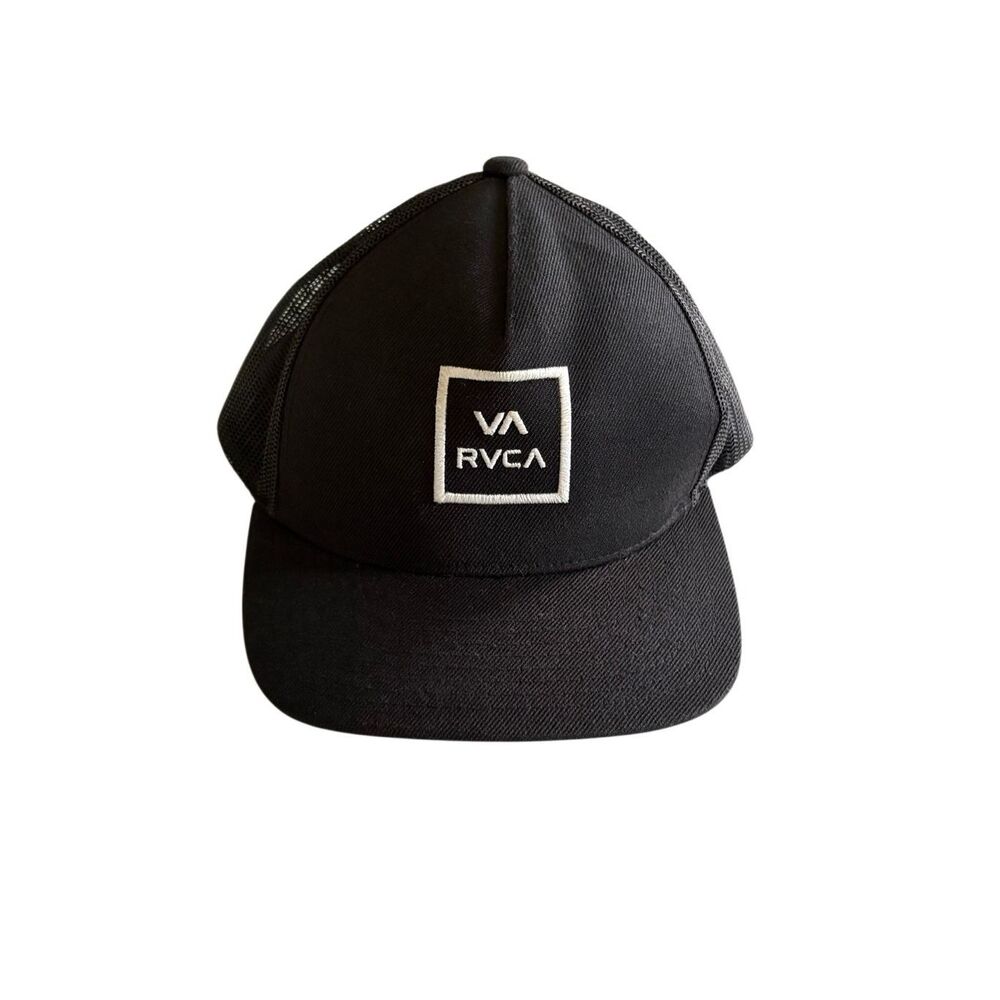 RVCA All the Way black trucker hat - Boy’s Fit